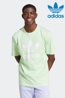 綠色 - Adidas Originals Adicolor Trefoil T-shirt (N39210) | NT$1,170