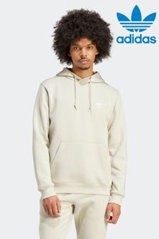 adidas Originals Cream Trefoil Essentials Hoodie (N39225) | $86