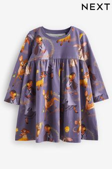 Purple Long Sleeve Wish Dress (3mths-7yrs) (N39366) | AED33 - AED40