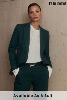 Reiss Bottle Green Jade Tailored Fit Single Breasted Suit Blazer (N39441) | €408