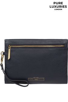 Pure Luxuries London Chalfont Leather Clutch Bag (N39489) | €50