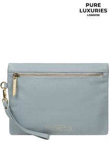 Pure Luxuries London Chalfont Leather Clutch Bag (N39490) | $56