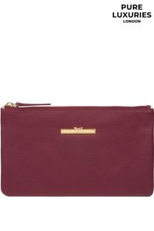 Rot - Pure Luxuries London Arlesey Clutch aus Leder (N39517) | CHF 47