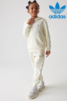 بذلة رياضية أصلية Adicolor لون أبيض عاجي من adidas Originals