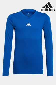 adidas Bright Blue Team Base T-Shirt (N39761) | 77 SAR