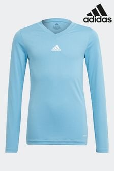 Голубой - футболка Adidas Team Base (N39763) | €16