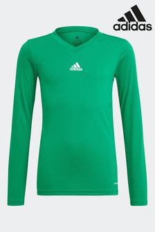 adidas Bright Green Team Base T-Shirt (N39764) | HK$123