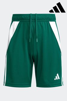 adidas Dark Green Tiro 24 Shorts (N39805) | 64 QAR