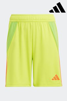 adidas Lime Green Tiro 24 Shorts (N39810) | 64 QAR