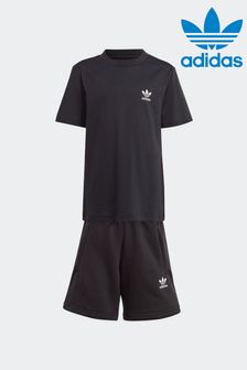Komplet črne kratke majice s kratkimi rokavi adidas Originals (N39828) | €38