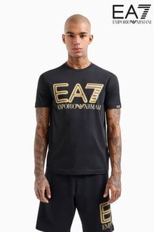 黑色 - Emporio Armani EA7 標誌系列T恤 (N39904) | NT$3,030