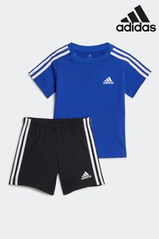 Blau/schwarz - Adidas Essentials Sport Set (N39942) | 35 €