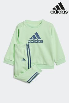 adidas Green Sportswear Badge Of Sport French Terry Joggers (N39945) | €44