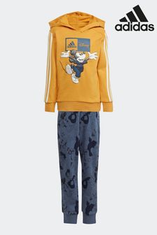 adidas Orange/Navy Sportswear X Disney Mickey Mouse Tracksuit (N39952) | €64