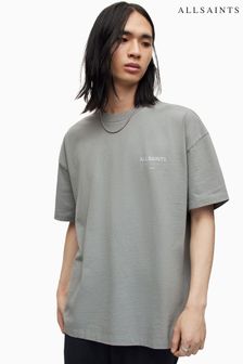 AllSaints Grey Underground Short Sleeve Crew T-Shirt (N40167) | 74 €