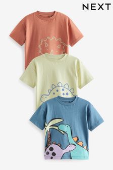 マルチ - 半袖 キャラクター Tシャツ 3 枚パック (3 か月～7 歳) (N40207) | ￥2,430 - ￥3,120