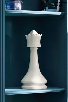 White Ceramic Queen Chess Piece Ornament (N41009) | EGP1,064