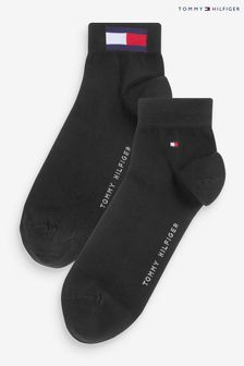 Tommy Hilfiger Mens Black Socks 2 Pack (N41070) | 18 €