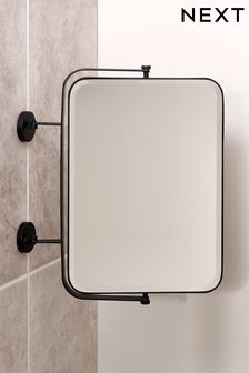 Black Pull Out Wall Mirror