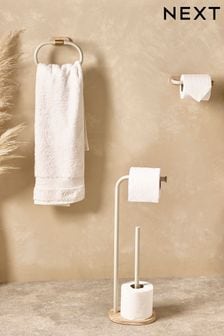 Natural Alina Wall Mount Toilet Roll Holder (N41096) | AED62