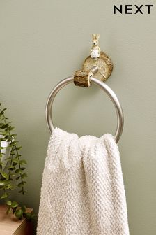 Natural Woodland Spa Towel Ring