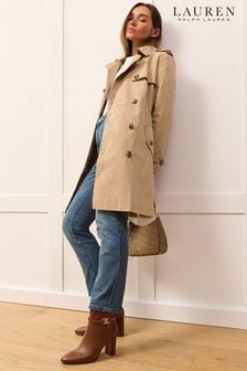 Braun - Lauren Ralph Lauren Maxie Stiefel aus poliertem Leder mit Absatz (N41215) | 194 €