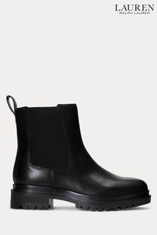 Черные кожаные ботинки Lauren Ralph Lauren Corinne (N41481) | €118