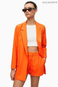 AllSaints Orange Aleida Tri Blazer (N41559) | 737 QAR