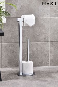 Chrome Oslo Floor Standing Toilet Roll Holder (N41590) | ￥4,940