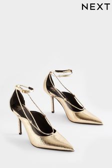 Gold Forever Comfort® Point Toe Heel Shoes (N41710) | 31 €