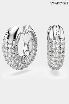 Swarovski Silver Plated Hoop Earrings (N41744) | €134