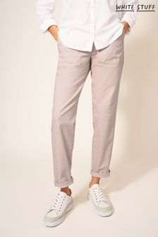 Розовые Twister чайные брюки чинос White Stuff (N41784) | €74