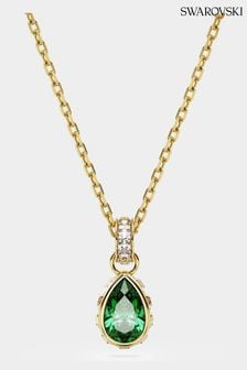 Swarovski Gold Stilla Crystal Pear-Cut Pendant Necklace (N41788) | €108