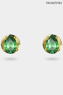 Swarovski Gold Stilla Crystal Pear-Cut Earrings (N41892) | LEI 358
