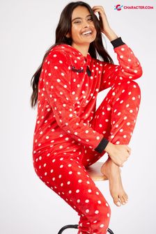 Disnye Minnie Mouse Fleece All-in-One