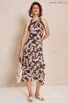 Women s Mint Velvet Halter Neck Dresses Next Ireland