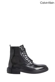 Calvin Klein Lace Up Black Boots (N41993) | €138