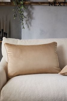 Mid Natural 40 x 59cm Matte Velvet Cushion (N42188) | 54 QAR
