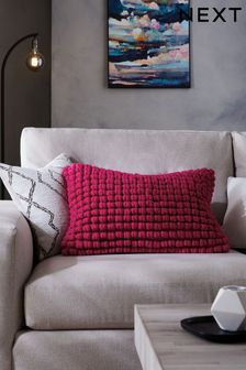 Fuchsia Pink 40 x 59cm Global Bobble Cushion (N42202) | 32 €