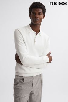 Natur - Reiss Sharp Langärmeliges Polo-Shirt (N42260) | 215 €