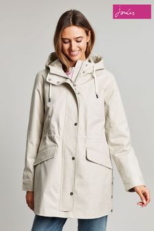 Joules Padstow Core White Raincoat (N42352) | $174
