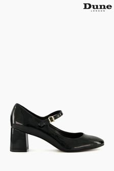 Dune London Alenna Mary Jane Patent Court Black Shoes (N42460) | 138 €