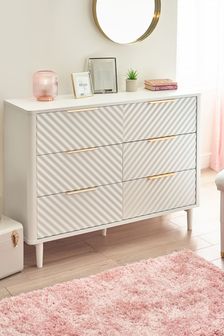 White Valencia Junior Kids Chest of Drawers (N43301) | €750