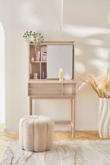 Mid Natural Finsbury Console Dressing Table (N43307) | €365