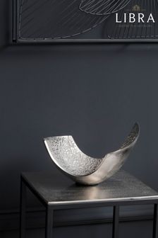 Libra Iconic Silver Peel Bowl Small (N43354) | OMR25