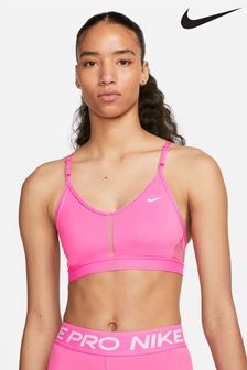 Nike Pink Indy Light Support Sports Bra (N43526) | €18.50