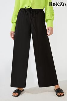 Ro&Zo Black Pull-On Culotte Trousers (N44106) | €40