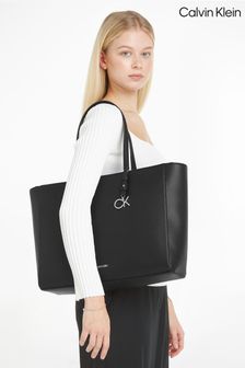 Calvin Klein Medium Black Shopper Bag