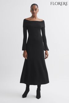 Florere Knitted Strapless Maxi Dress (N44202) | 980 QAR
