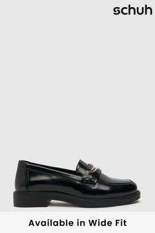 Schuh Wide Fit Luther Patent Loafers (N44312) | €50